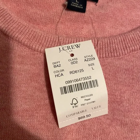 J Crew Men’s Crewneck Sweater - Picture 4 of 4